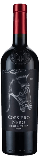 Corsiero Nero Nero di Troia VdT 2021 Puglia, 750ml - Red WineBenchmark Wines