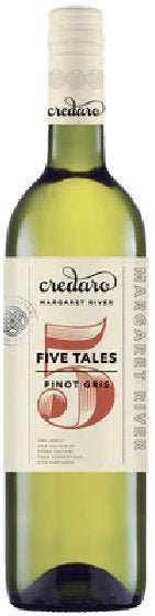 Credaro 'Five Tales' Margaret River Pinot Gris 2017, 750ml - White WineBenchmark Wines