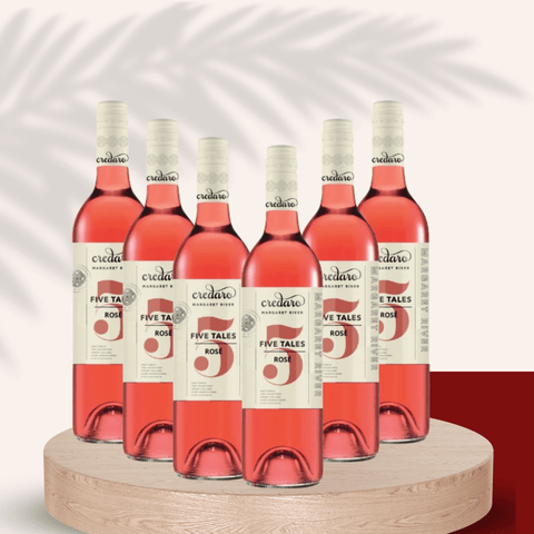 Credaro Five Tales Rosé Shiraz 2017 Margaret River, 750ml - Rose WineBenchmark Wines