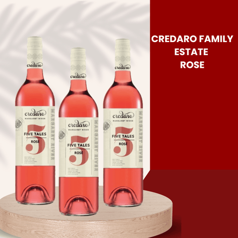Credaro Five Tales Rosé Shiraz 2017 Margaret River, 750ml - Rose WineBenchmark Wines