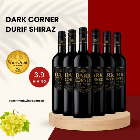 Dark Corner Durif - Shiraz 2021 South Eastern Australia 750ml - Red WineBenchmark Wines