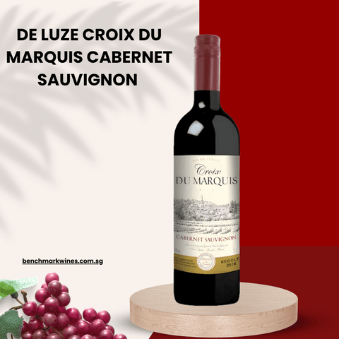 De Luze Croix Du Marquis Cabernet Sauvignon 2023 Vin de France, 750ml - Red WineBenchmark Wines