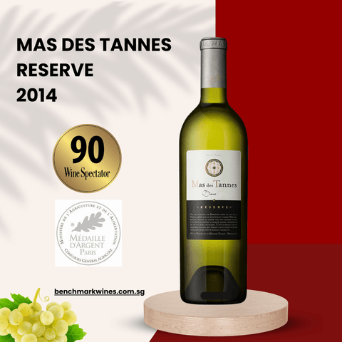 Dom. Paul Mas 'Mas de Tannes Reserve Blanc' Grenache Blanc 2014 (Dom Wine), 750ml - Benchmark WinesBenchmark Wines