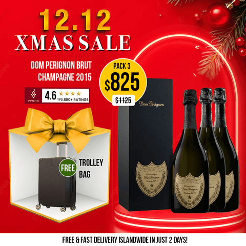 Dom Perignon Brut Champagne 2015 with Box, 750ml - ChampagneBenchmark Wines