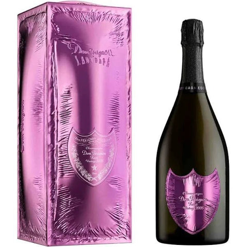 Dom Perignon Lady Gaga Rose 2010 (Giftbox) 750ml - ChampagneBenchmark Wines