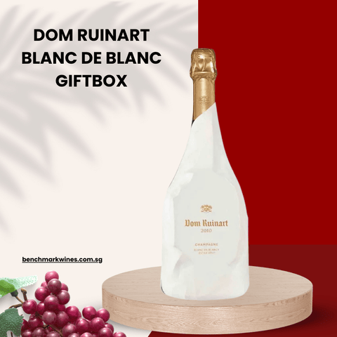 Dom Ruinart Blanc De Blanc Giftbox 2010 Champagne, 750ml - ChampagneBenchmark Wines