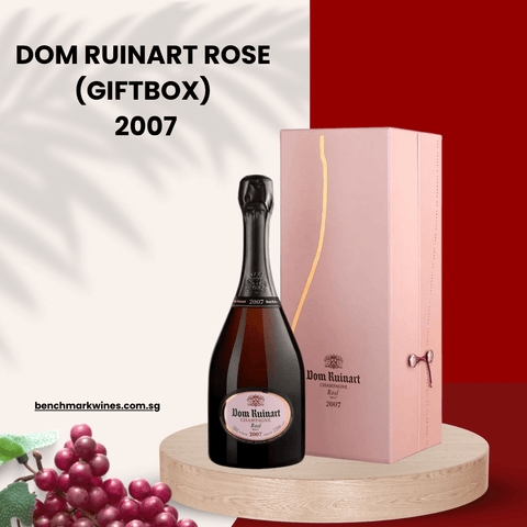 Dom Ruinart Rose (Giftbox) 2007 Champagne, 750ml - ChampagneBenchmark Wines