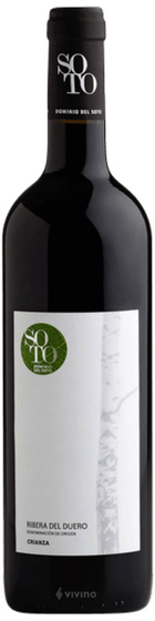Dominio del Soto Tempranillo 2014 Ribera del Duero, 750ml - Red WineBenchmark Wines