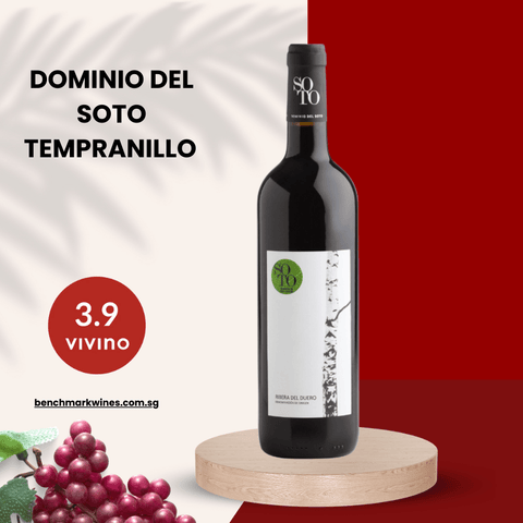 Dominio del Soto Tempranillo 2014 Ribera del Duero, 750ml - Red WineBenchmark Wines