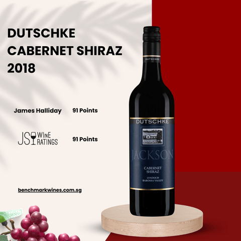 Dutschke 'Jackson' Cabernet - Shiraz 2018, 750ml - Red WineBenchmark Wines