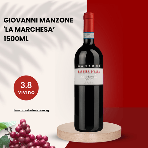 Giovanni Manzone Barbera d'Alba La Marchesa Superiore 2018 Piedmont, 1500ML - Magnum - Benchmark WinesBenchmark Wines