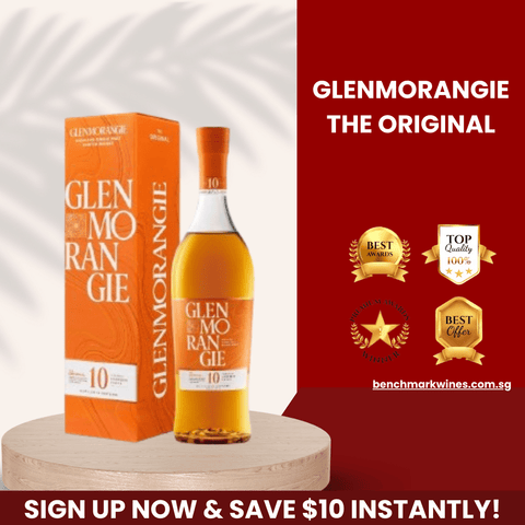 Glenmorangie The Original 10 Years Single Malt with Gift Box, 70cl - whiskeyBenchmark Wines