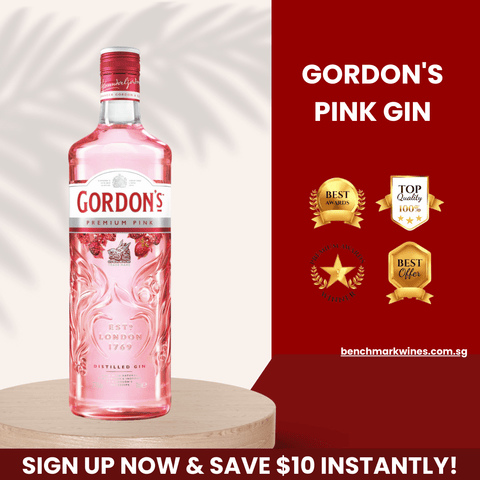Gordon's Pink Gin, 700ml - GinBenchmark Wines