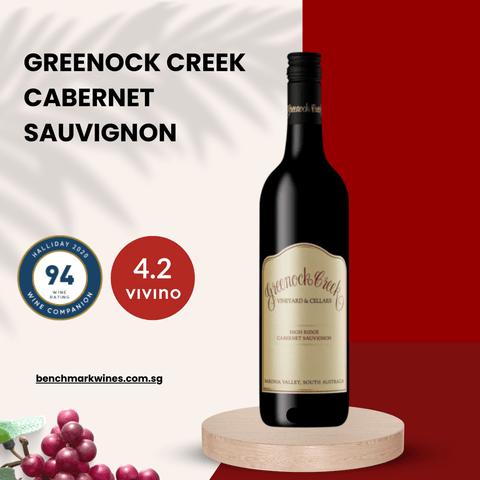 Greenock Creek 'High Ridge' Cabernet Sauvignon 2019 Barossa valley, 750ml - Red WineBenchmark Wines