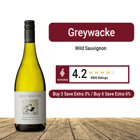 Greywacke 'Wild' Sauvignon Blanc 2023 (Marlborough) White Wine, 750ml - White WineBenchmark Wines