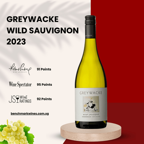 Greywacke 'Wild' Sauvignon Blanc 2023 (Marlborough) White Wine, 750ml - White WineBenchmark Wines