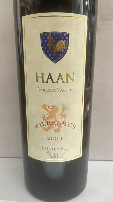 Haan 'Wilhelmus' Bordeaux Blend Cabernet Sauvignon 2003 (1500ml Magnum) - Red WineBenchmark Wines