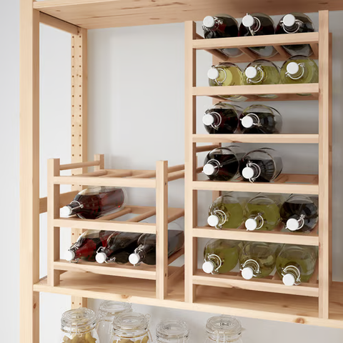 Premium Wood 9-bottle Wine Rack