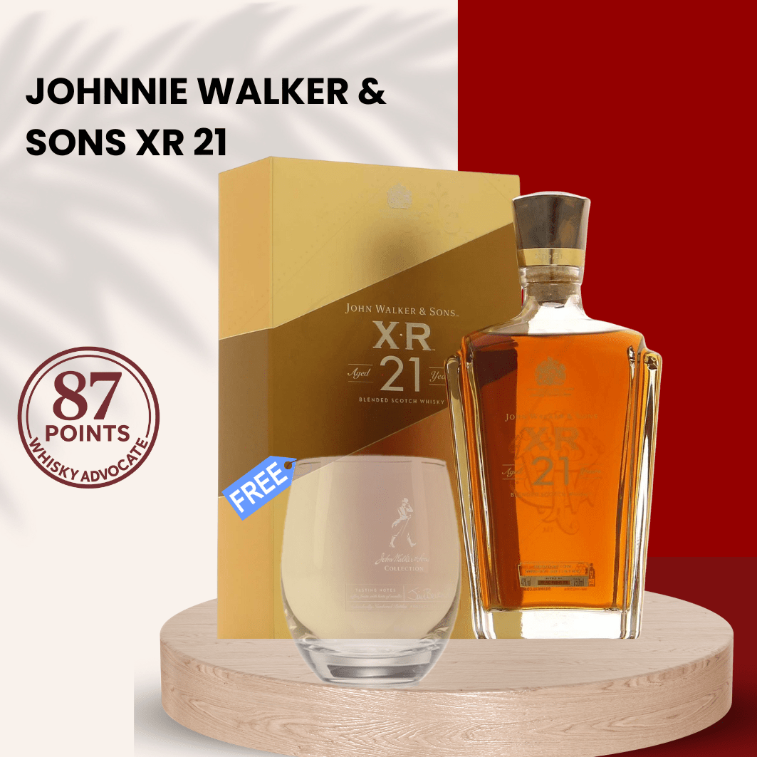 Johnnie Walker & Sons XR 21, 700ml – Benchmark Wines