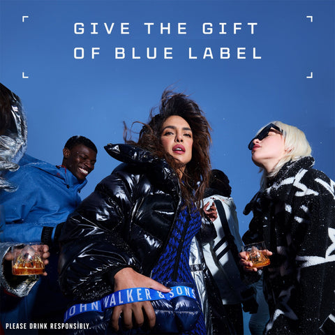 Limited Edition Johnnie Walker Blue Label Ice Chalet - WhiskyBenchmark Wines