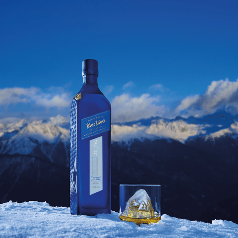 Limited Edition Johnnie Walker Blue Label Ice Chalet - WhiskyBenchmark Wines