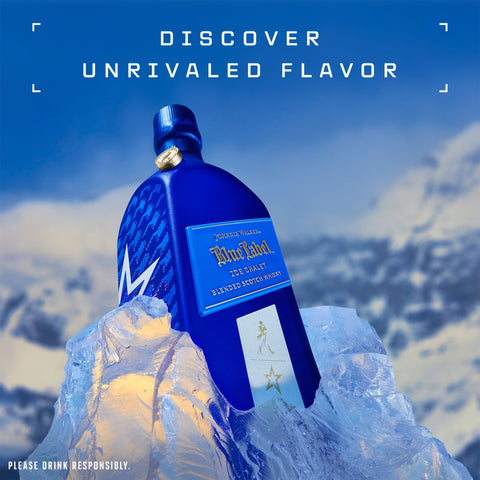 Limited Edition Johnnie Walker Blue Label Ice Chalet - WhiskyBenchmark Wines