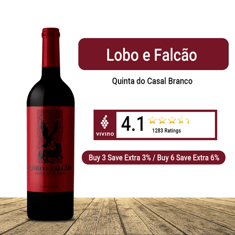 Lobo e Falcao Tinto Tejo 2021, 750ml - Red WineBenchmark Wines