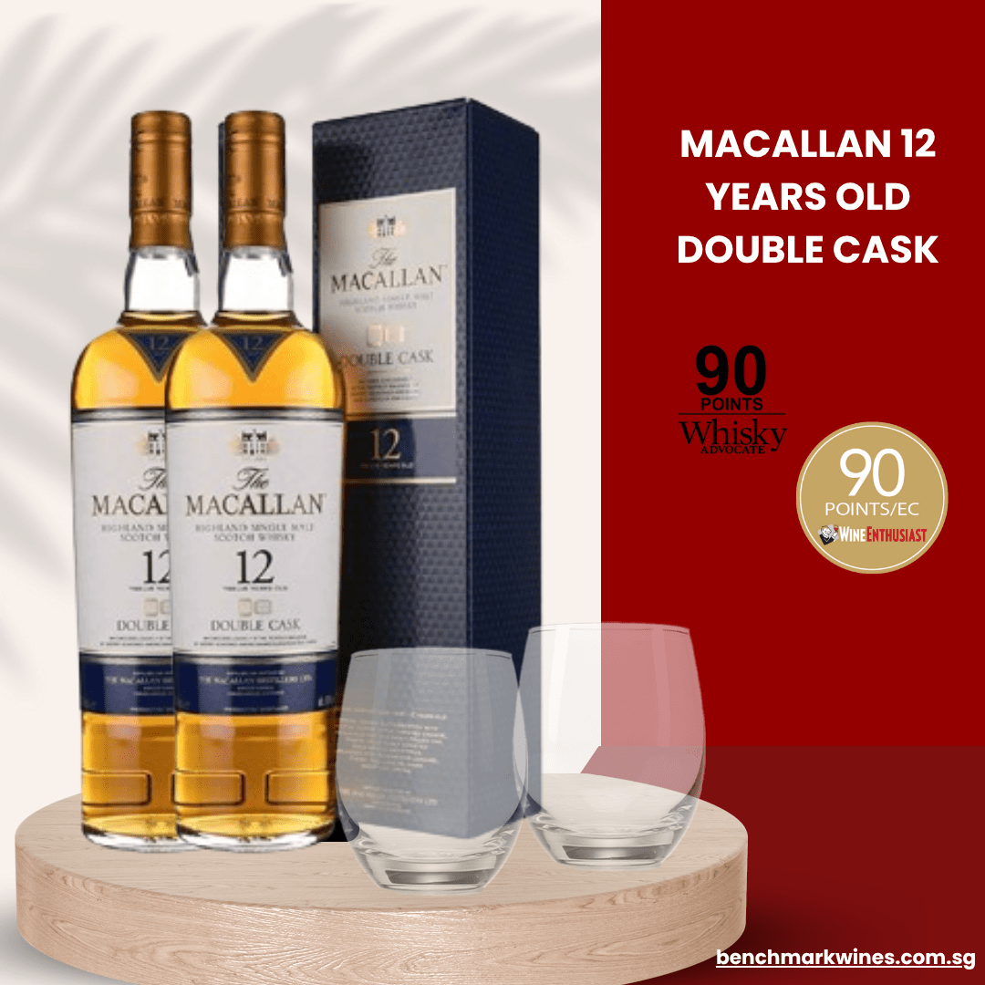 Macallan 12 Years Old Double Cask Single Malt Whisky, 700ml