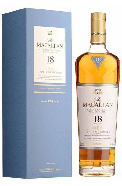 Macallan 18 Year Triple Cask (Fine oak) Single Malt 700ml w/ Gift Box - WhiskyBenchmark Wines