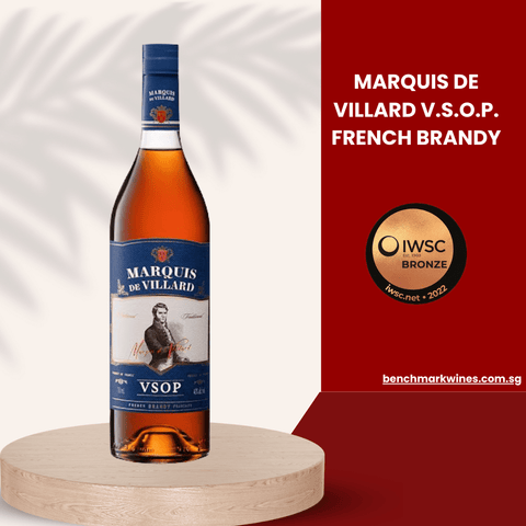Marquis de Villard V.S.O.P. French Brandy, 700ml - BrandyBenchmark Wines
