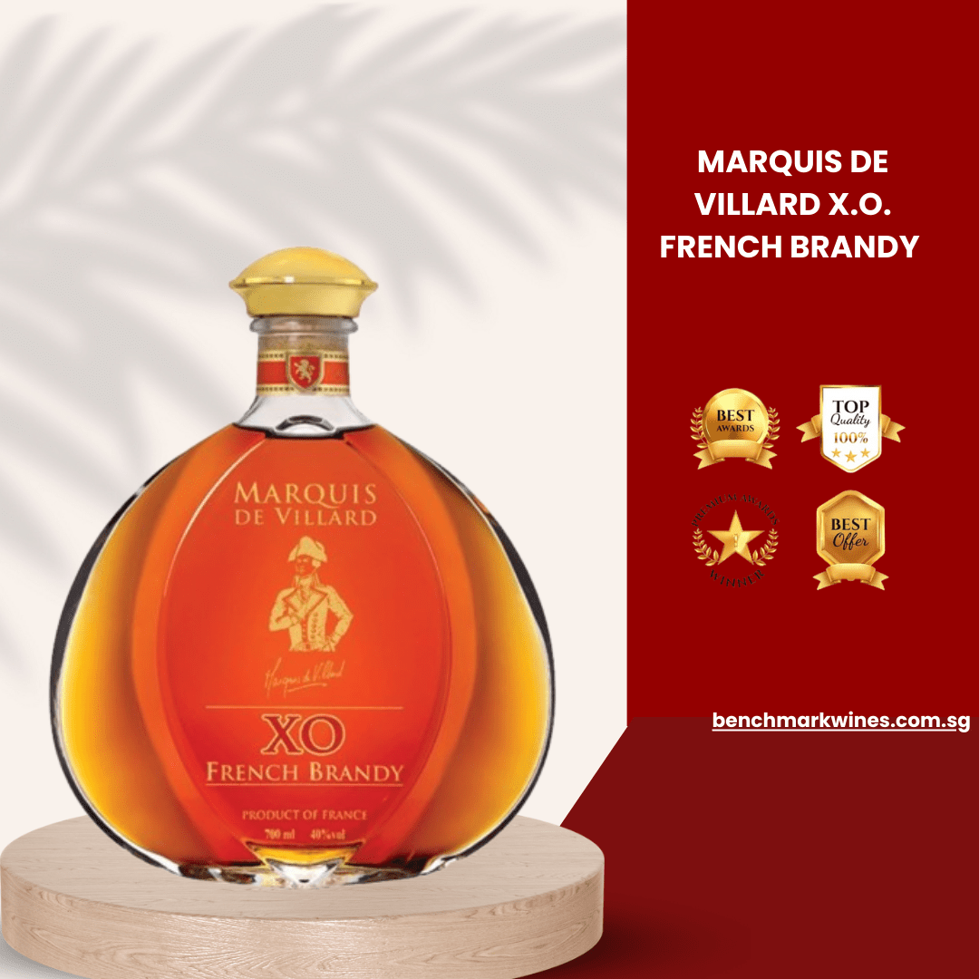 Marquis de Villard X.O. French Brandy, 700ml – Benchmark Wines