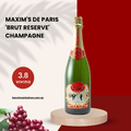 Maxim's de Paris 'Brut Reserve' NV Champagne 750ml - Sparkling WinesBenchmark Wines