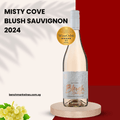 Misty cove Estate Blush Sauvignon Blanc 2024 Marlborough, 750ml - Rose WineBenchmark Wines