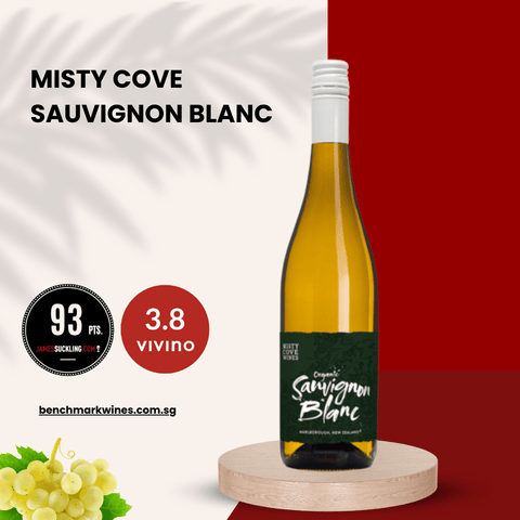 Misty Cove 'Organic' Sauvignon Blanc 2023 Marlborough, 750ml - Benchmark WinesBenchmark Wines
