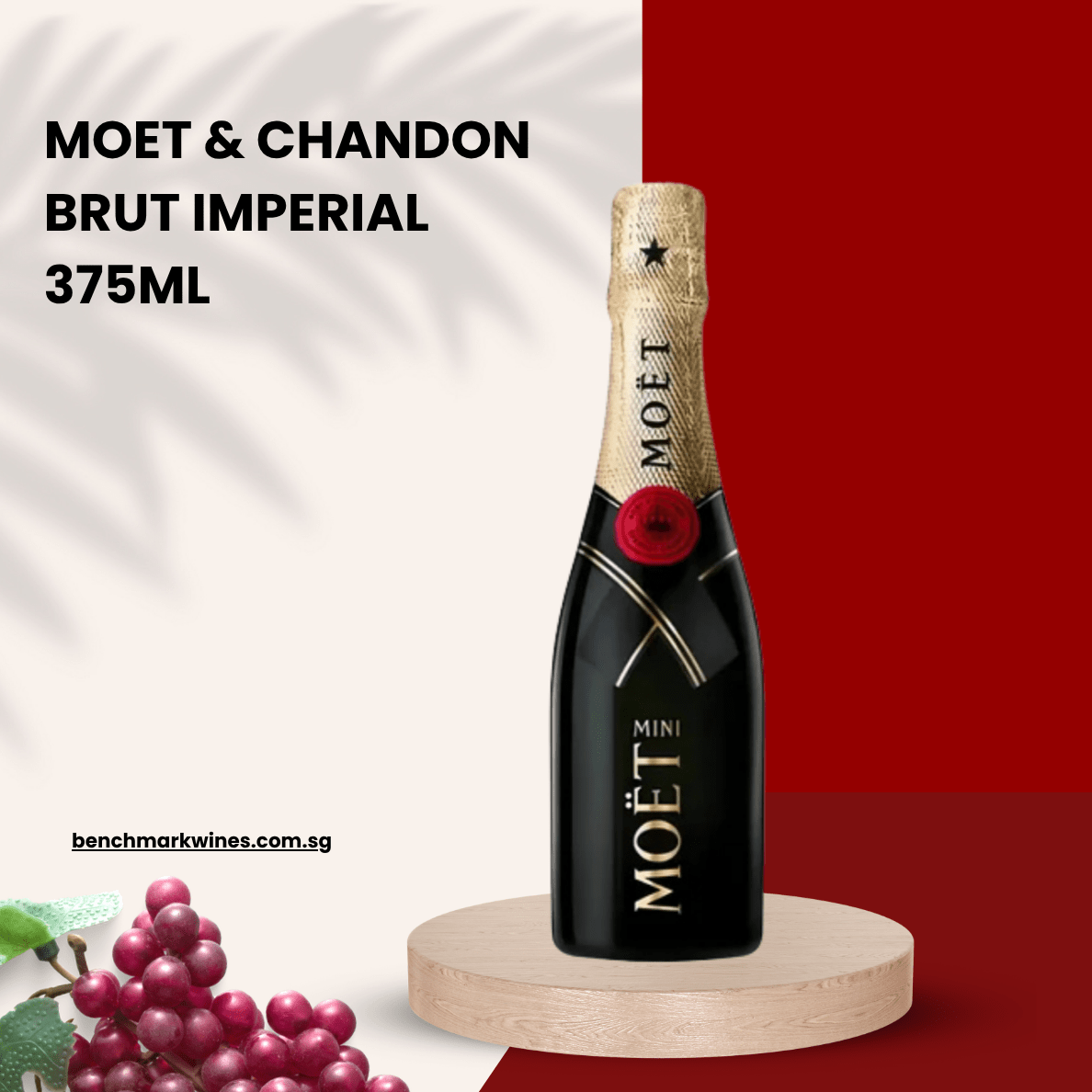 Moet & Chandon Brut Imperial Champagne, 375ml – Benchmark Wines