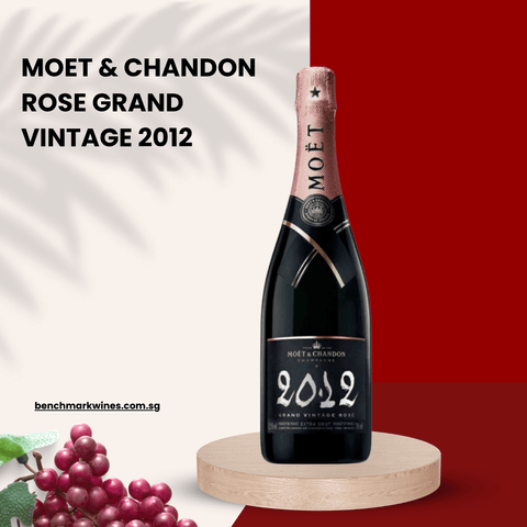 Moet & Chandon Rose Grand Vintage 2012 Champagne, 750ml - ChampagneBenchmark Wines