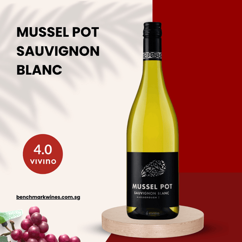 Mussel Pot Sauvignon Blanc 2022 Marlborough, 750ml - Benchmark WinesBenchmark Wines