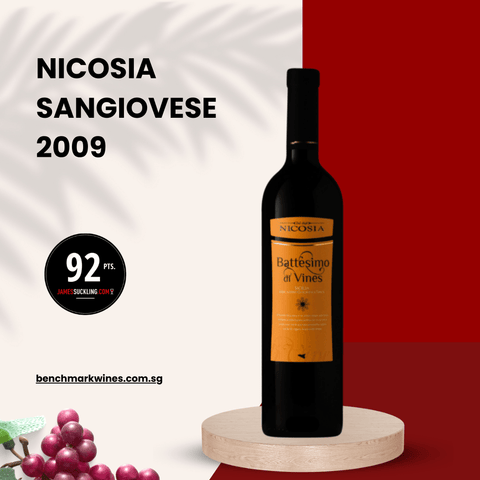 Nicosia Battesimo Di Vines IGT 2009 Sicilia, 750ml - Red WineBenchmark Wines