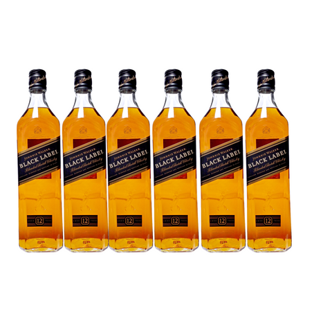 Johnnie Walker Black Label blended Scotch whisky, 700ml