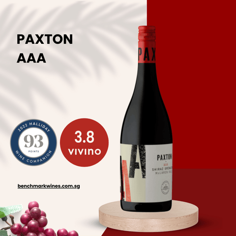 Paxton 'AAA' Organic Shiraz - Grenache 2020 McLaren, 750ml - Red WineBenchmark Wines