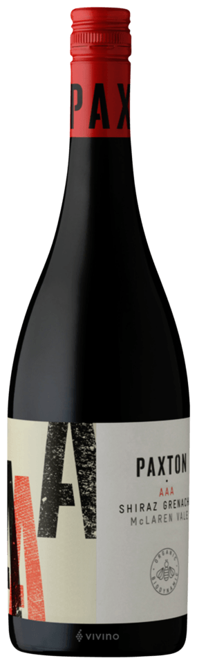 Paxton 'AAA' Organic Shiraz - Grenache 2020 McLaren, 750ml - Red WineBenchmark Wines