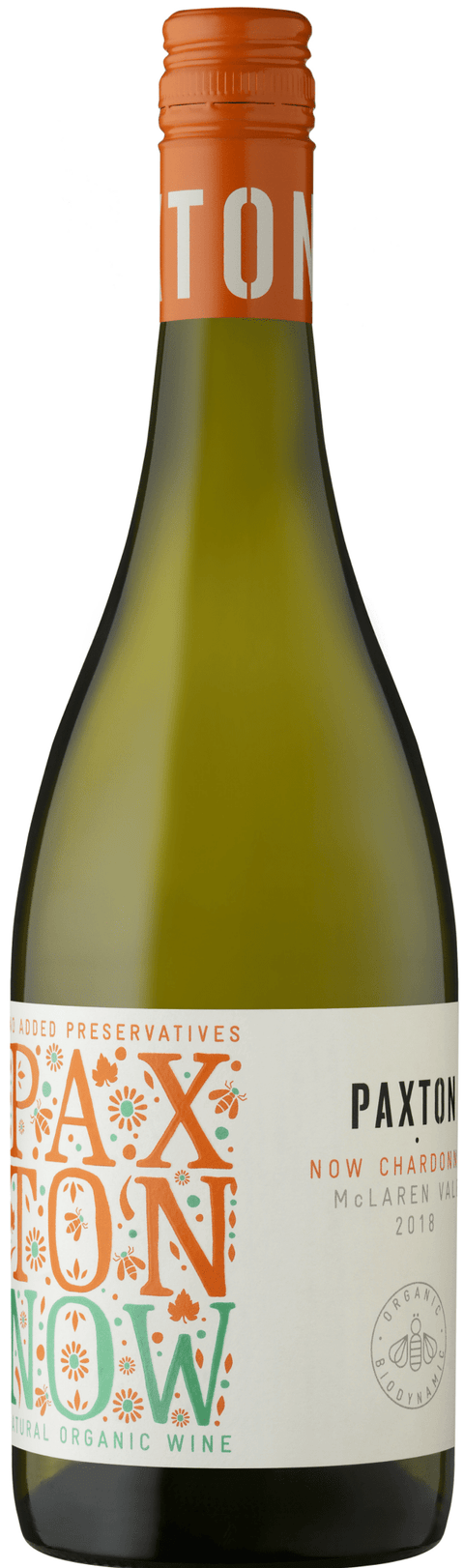 Paxton Organic Preservative Free 'NOW' Chardonnay 2021 McLaren Vale, 750ml - White WineBenchmark Wines