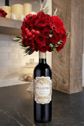 Pillastro Primitivo 2022 Puglia (750ml) – Handcrafted ‘Velvet Rose’ Floral Gift Edition - Red WineBenchmark Wines