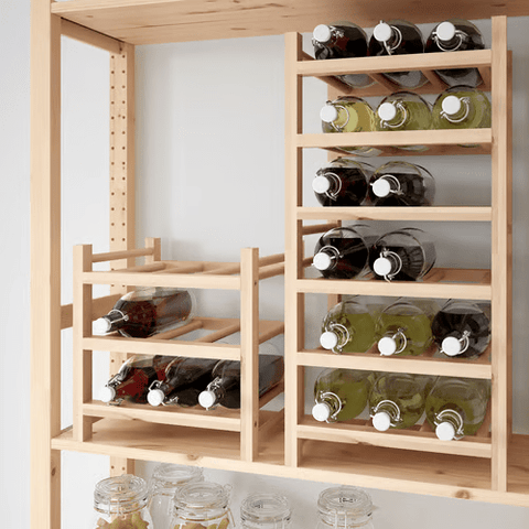 Premium Wood 9 - bottle Wine Rack - RacksBenchmark Wines