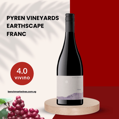 Pyren Vineyards Earthscape Franc 2021 Victoria, 750ml - Red WineBenchmark Wines