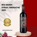 Rex Mundi Shiraz Grenache 2021 Red Wine 750ml - Red WineBenchmark Wines