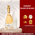 Ruinart Blanc de Blancs second skin,75cl - ChampagneBenchmark Wines