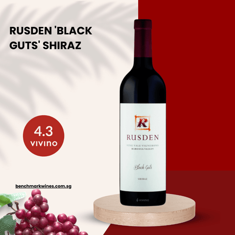 Rusden 'Black Guts' Shiraz 2008 Barossa Valley, 750ml - Benchmark WinesBenchmark Wines