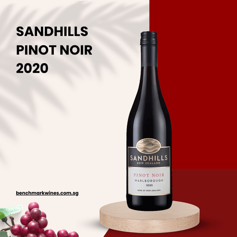 Sandhills Pinot Noir Marlborough 2020 - Red WineBenchmark Wines