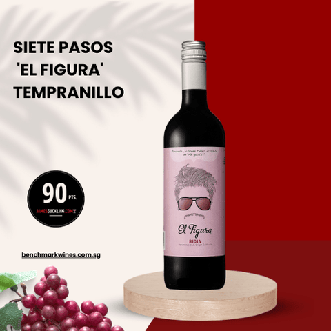 Siete Pasos 'El Figura' Tempranillo 2019, Rioja, 750ml - Red WineBenchmark Wines